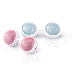 LELO Luna Beads Mini rosa och blått